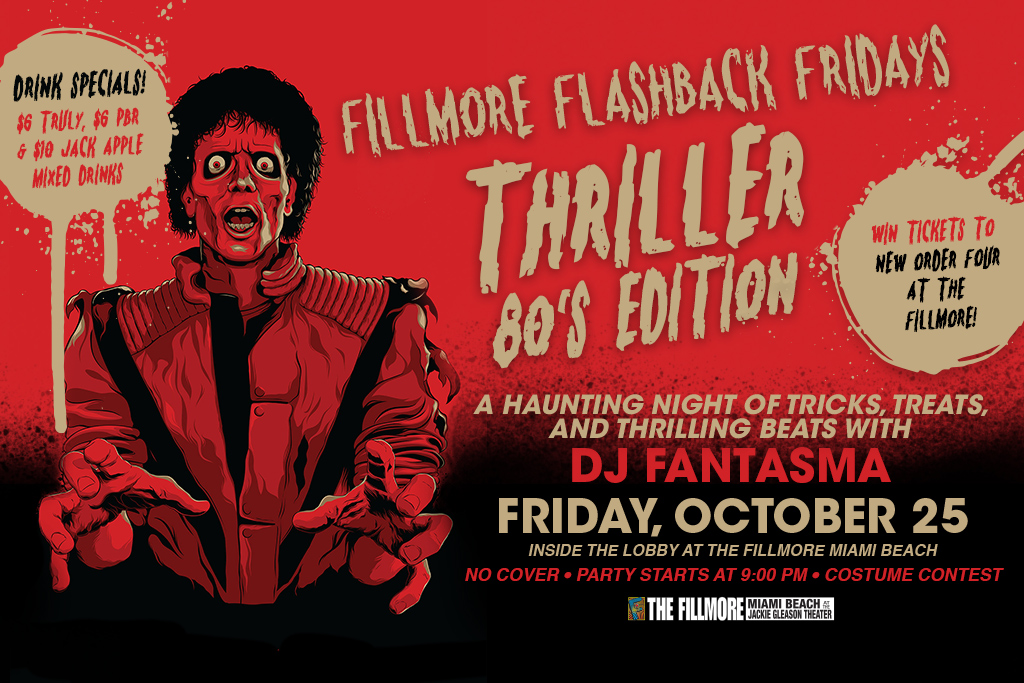 Fillmore Flashback Fridays: Thriller 80's Edition